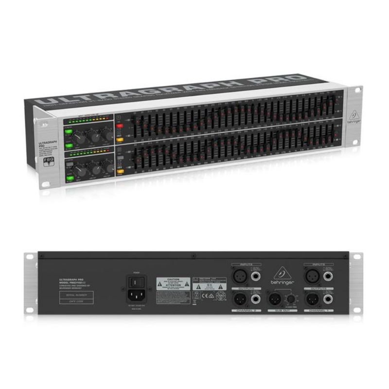 EQUALIZER BEHRINGER FBQ3102HD 2×31 BAND FBQ 3102 HD