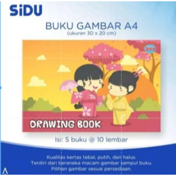 

Buku Gambar A4 Sidu