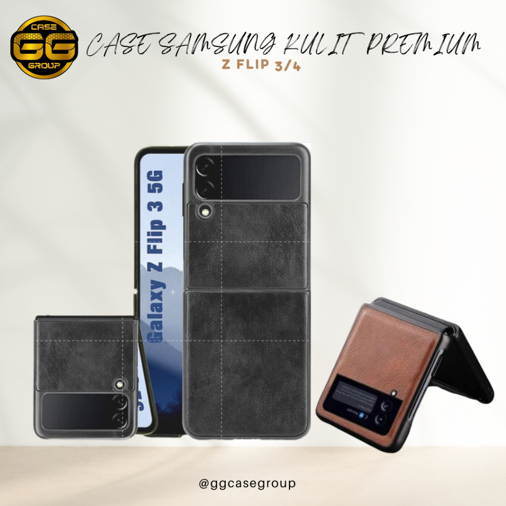 CASE SAMSUNG Z FLIP/FOLD 3,4,5 PREMIUM KULIT