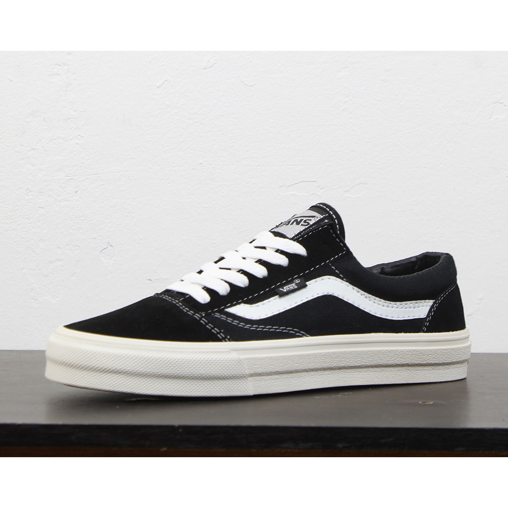 Sepatu Vans Oldskool OG Black White Kanvas Sued Premium 100%