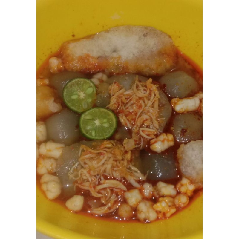 

baso aci ayam suir/enak nampoll bikin nambah