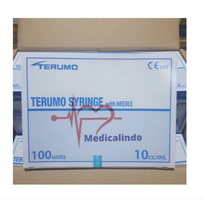 Spuit / Syringe Terumo 10Ml isi 100pcs / Suntikan Terumo