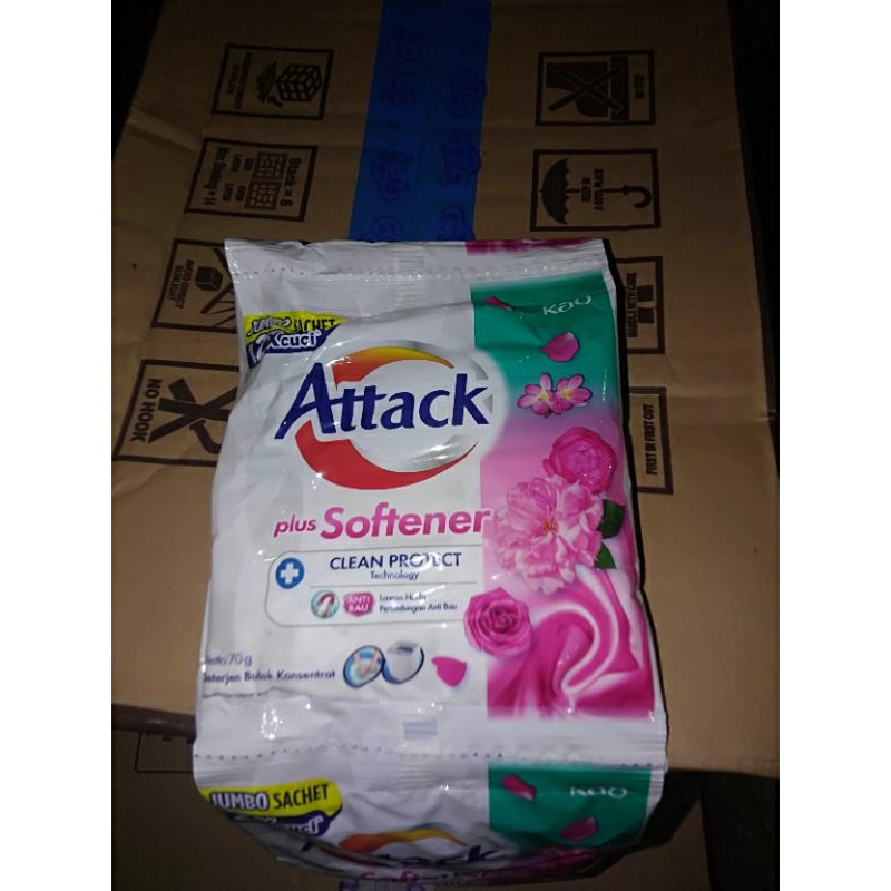 Attack softener bubuk sachet