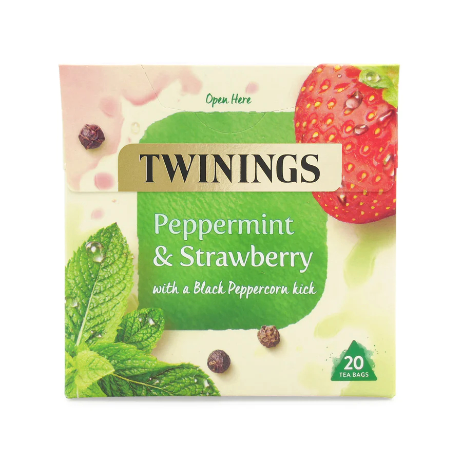 

Twinings Peppermint & Strawberry with a Black Pepper 20 x 1.8 Gram