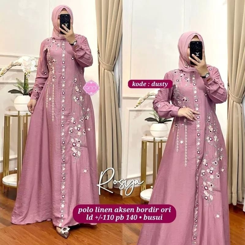 SL Rasya bordir MAXY CRINKLE BORDIR