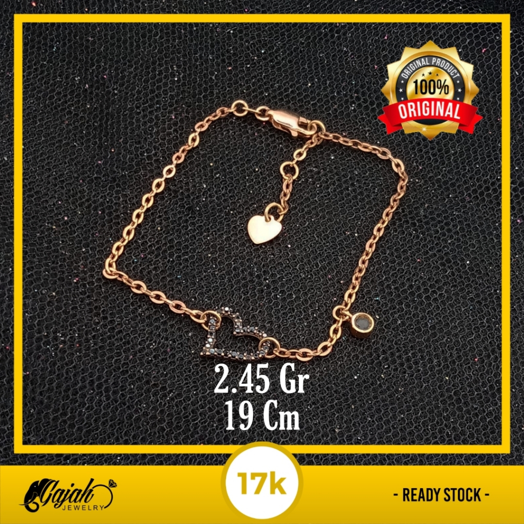 Gelang Emas 17K - 2.45 Gr Kadar 750 - 5560