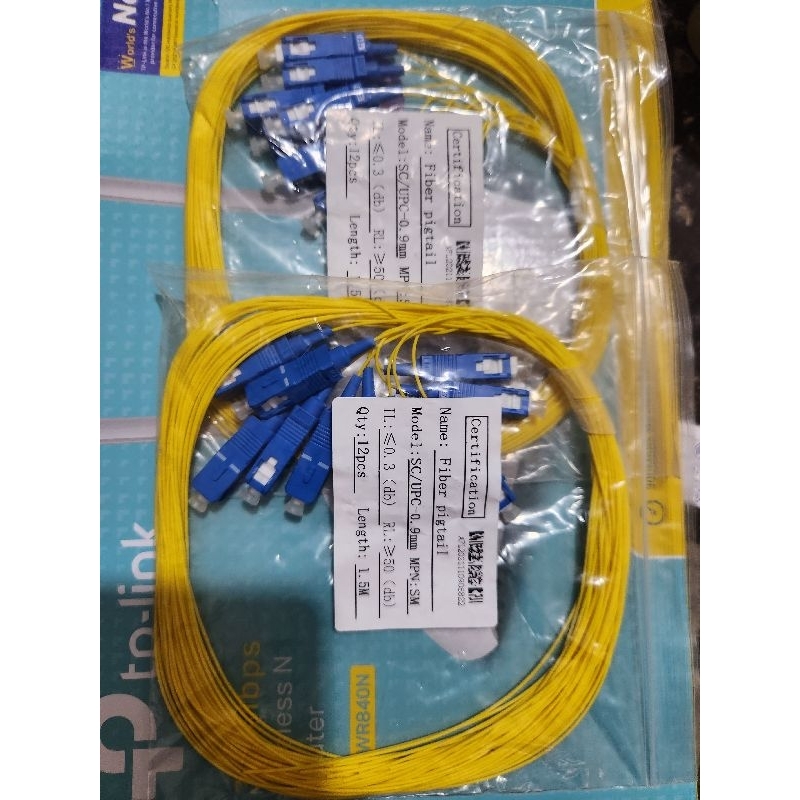 PIGTAIL SC UPC BIRU - PIGTAIL SC APC HIJAU