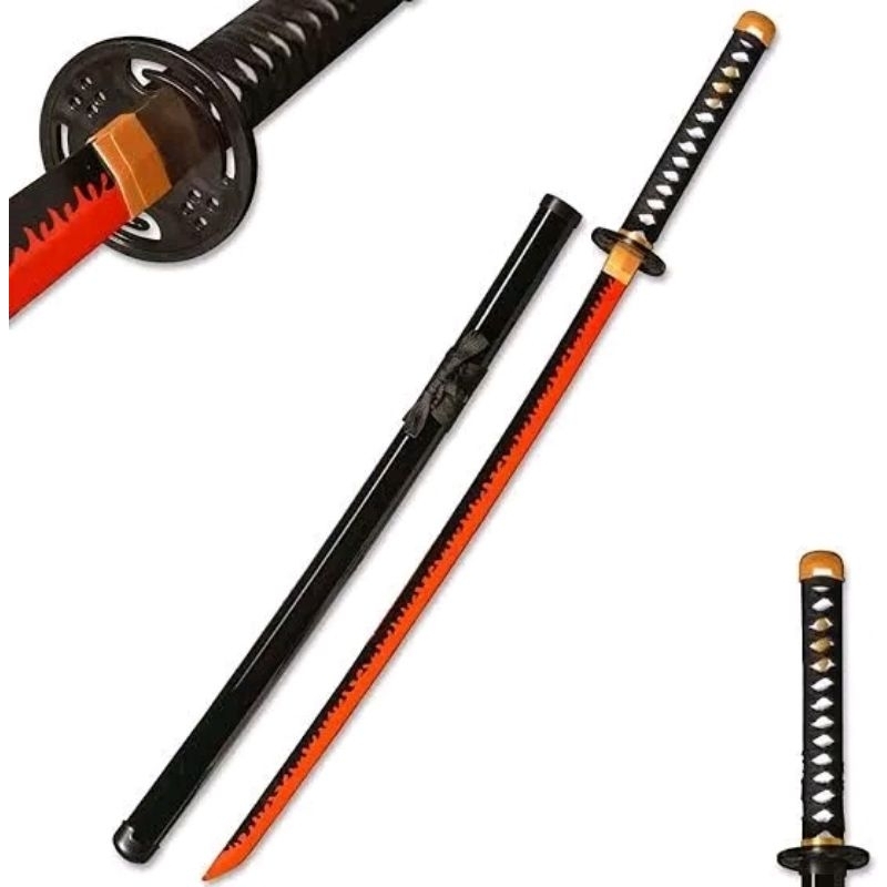 mainan katana kayu senji muramasa COSPLAY
