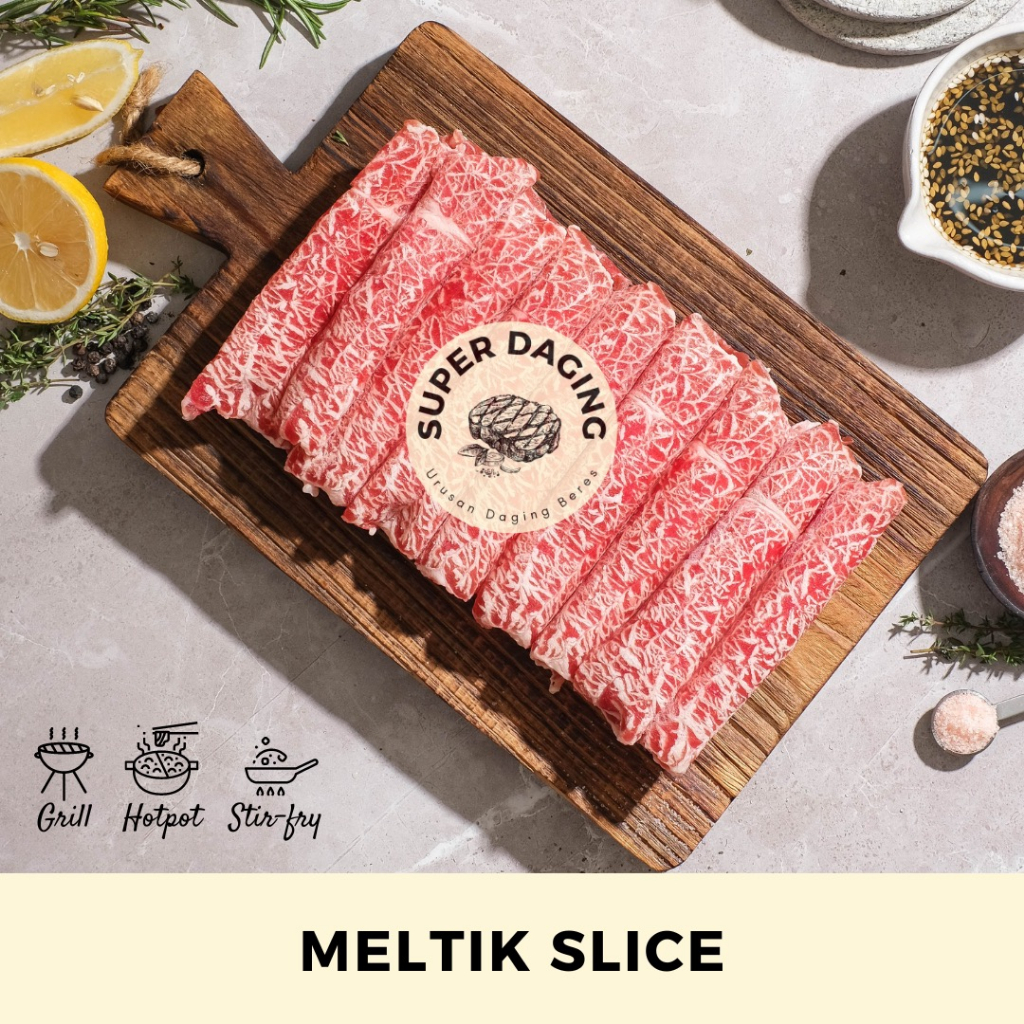 

Daging Sapi Meltik Slice Premium - Super Daging Palembang