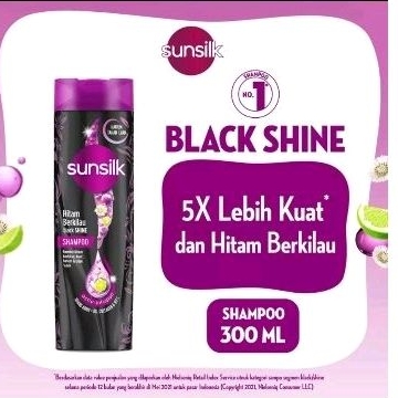 Shampoo sunsilk Black & Shine 300 ml
