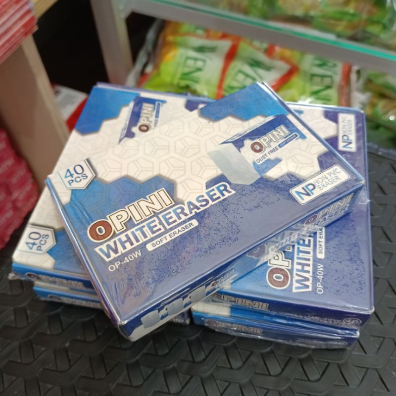 

Penghapus / Stip Opini Putih Isi 40