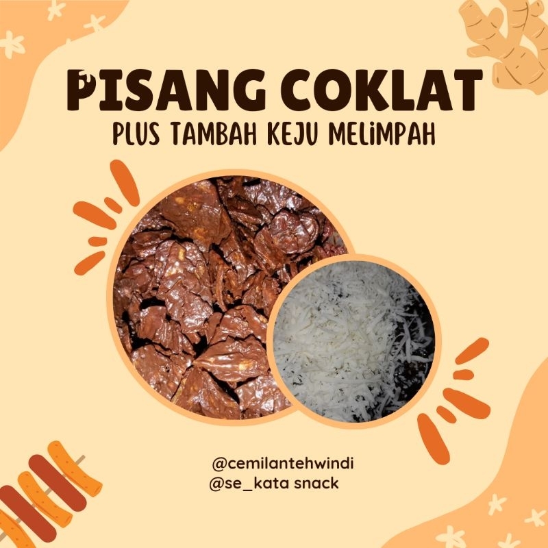 

KERIPIK PISANG COKLAT PLUS KEJU MELIMPAH