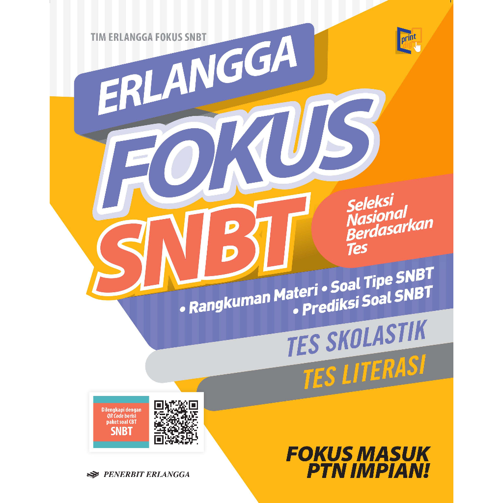 Buku Erlangga ERLANGGA FOKUS SNBT - 0043710250