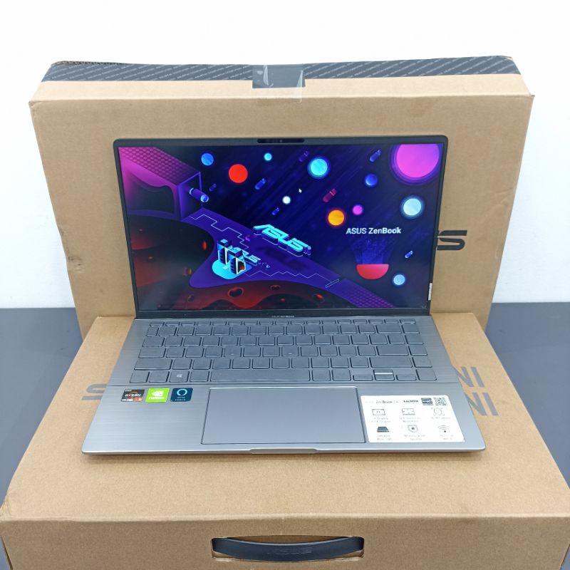 LAPTOP ASUS ZENBOOK UX4341Q AMD RYZEN 5 4500U MX350 8GB SSD 512GB LIKENEW