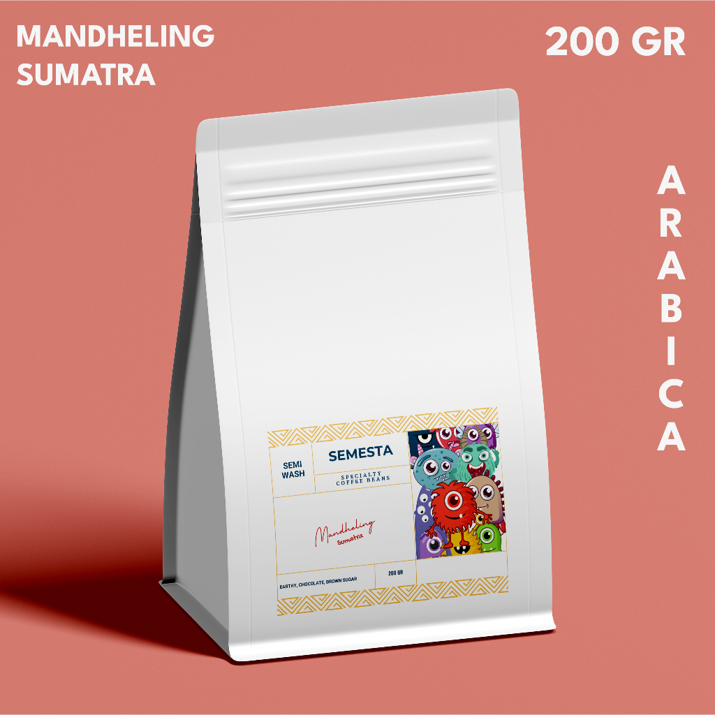 

Kopi Arabica Mandheling Sumatra 240gr