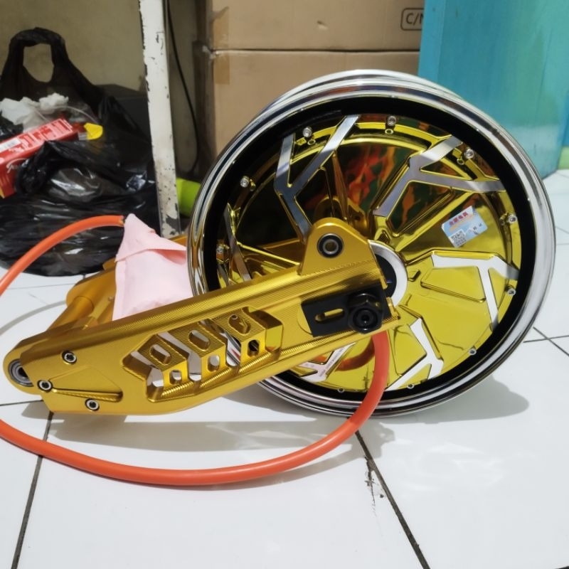QS Motor 3000W 12in BLDC Motor Listrik