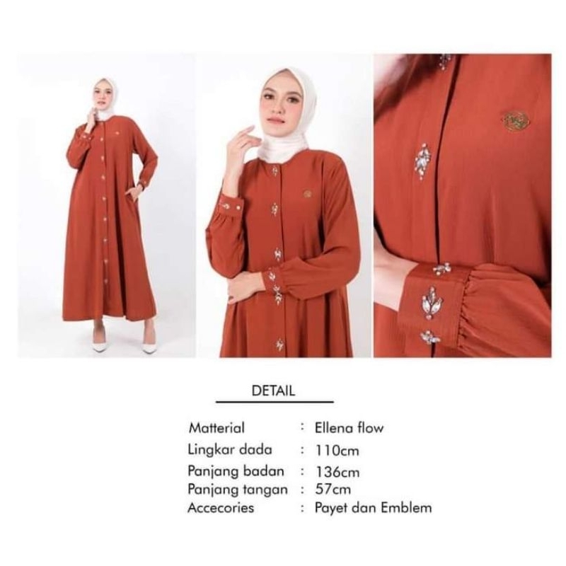 GAMIS ALLETA DRESS VERSUSCITY VERSUS CITY || MOUNEERASHOP