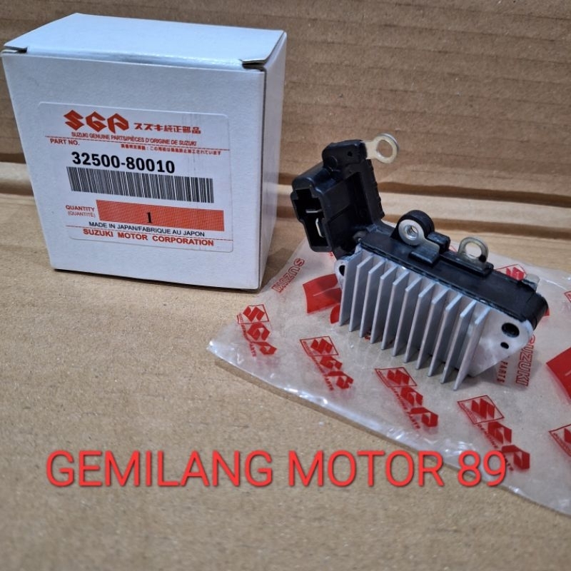IC REGULATOR DINAMO CAS ALTERNATOR AMPERE SUZUKI CARRY EXTRA ST100 KATANA S88 S89 ZEBRA ORIGINAL