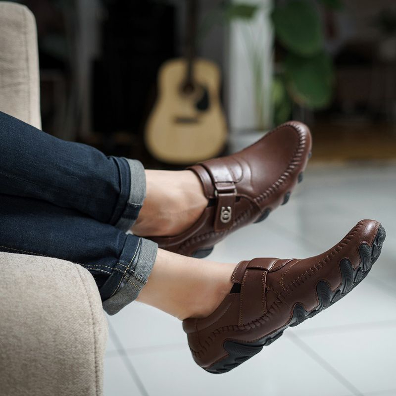 Odon Cibaduyut - Sepatu Kulit Pria Slip On OC003 *Best Seller*