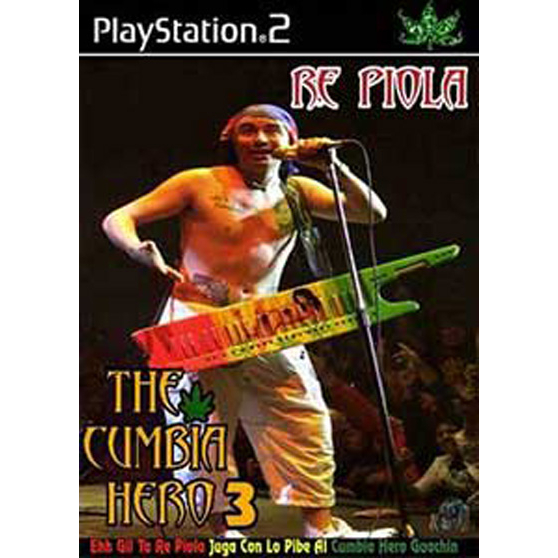 Guitar hero Cumbia Hero 3 Master of Delirium Kaset ps2 - CD PS2