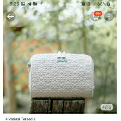 Tas Kulit Berliano Cartera Pouch Preloved