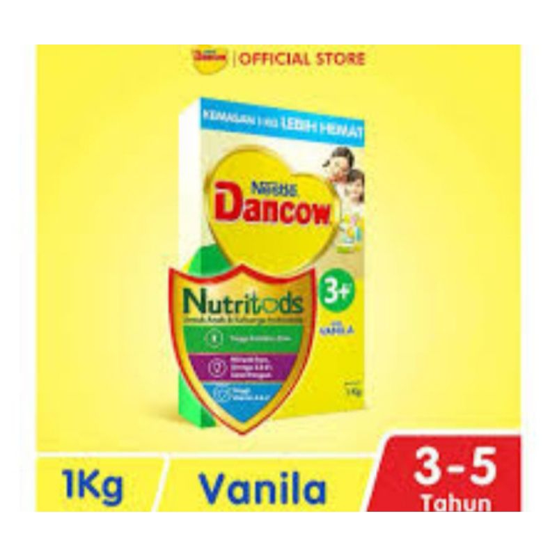 susu dancow 3+ vanila 1kg