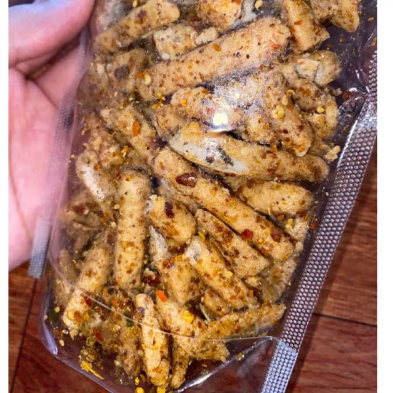 

basreng pedas daun jeruk ukuran 100gram