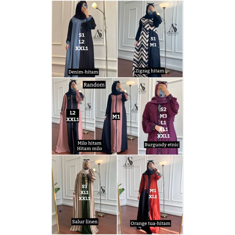 DRESS TWILL UNIQLO ORI ANJANISTORE ANJANI STORE