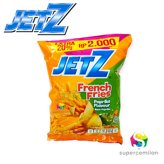 

JetZ Frech Fries Paprika 14 Gr (1 Renteng Isi 10pcs)