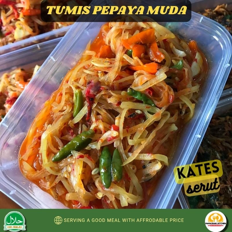 

MENU FAMILY..!! "TUMIS PEPAYA MUDA