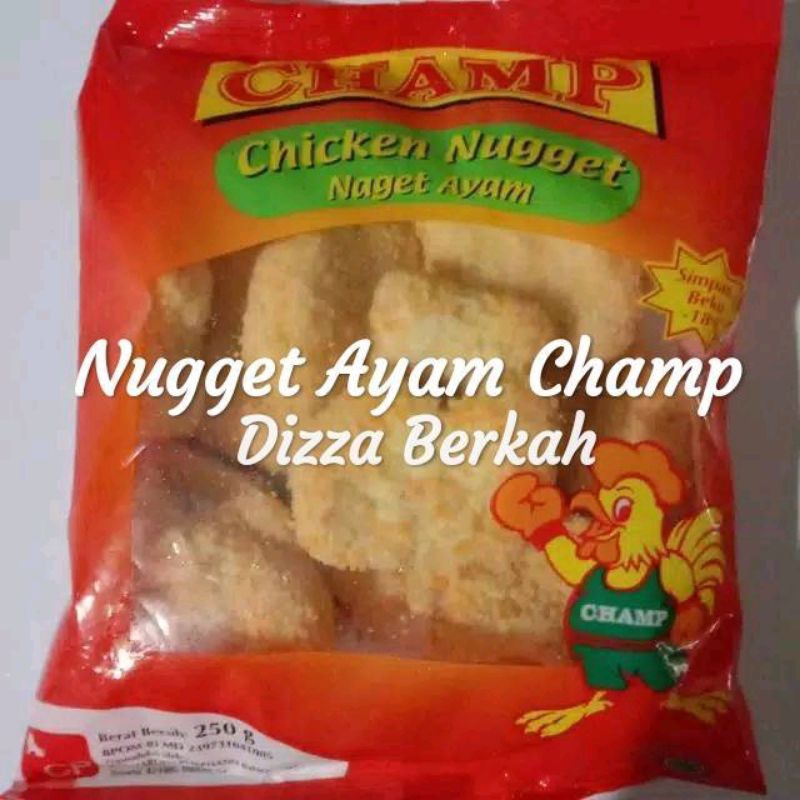 

NUGGET CHAMP/250gr/Enak/Dizza Berkah