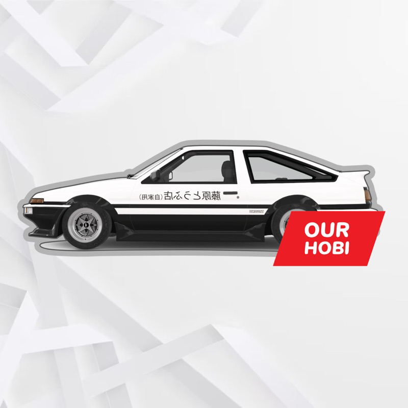 

Sticker Drift Toyota AE86 Takumi Tofu Shop Tune