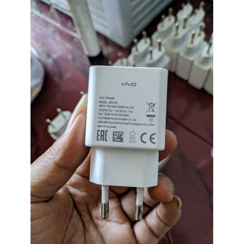 Adaptor Charger Original Vivo Fast charging 18W