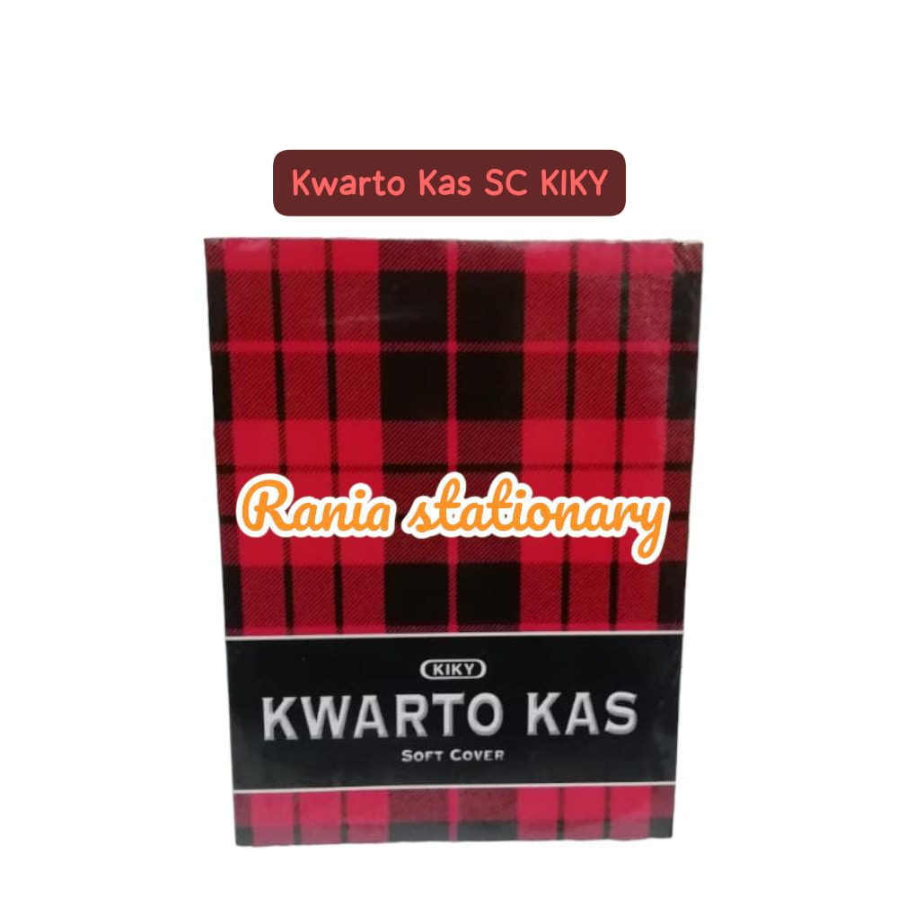 

BUKU KAS KWARTO KIKY SC-80 [ISI 80 LEMBAR DAN SOFT COVER]