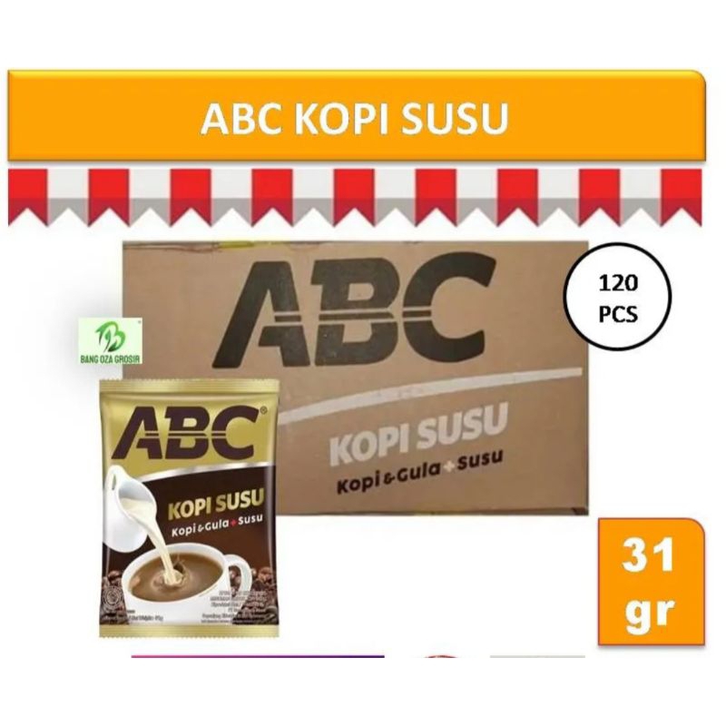 

KOPI ABC SUSU (1DUS) KOPI & GULA + SUSU 30G