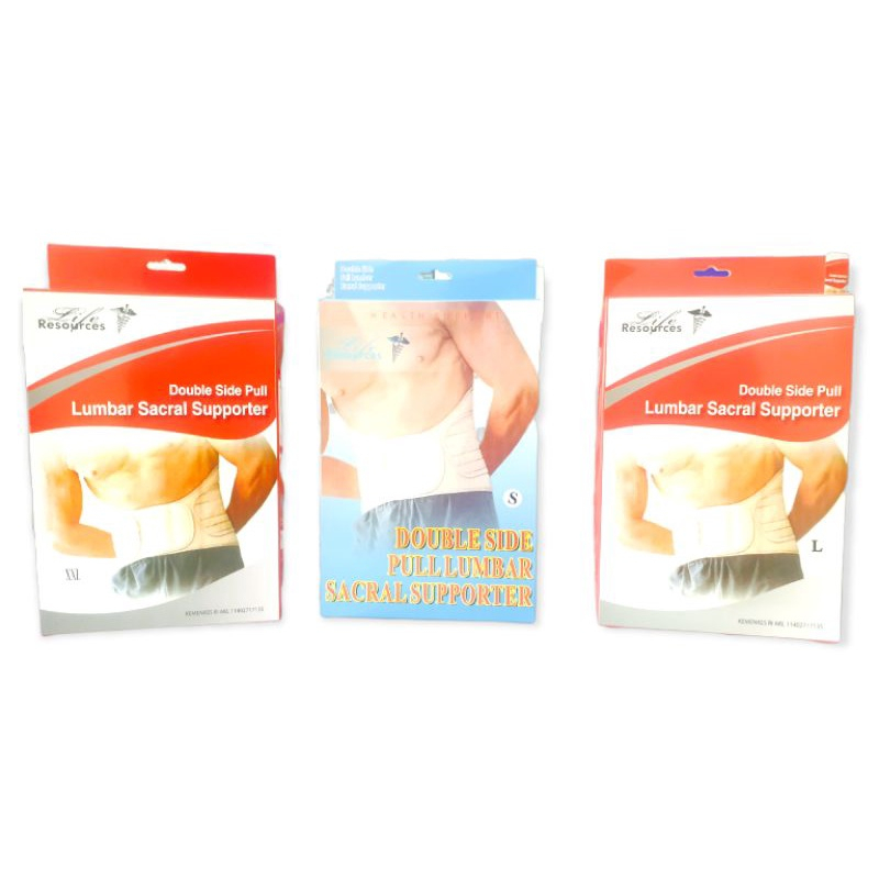 LIFE RESOURCES Lumbar Sacral/ Lumbar supporter / lumbar saraf terjepit / korset tulang belakang