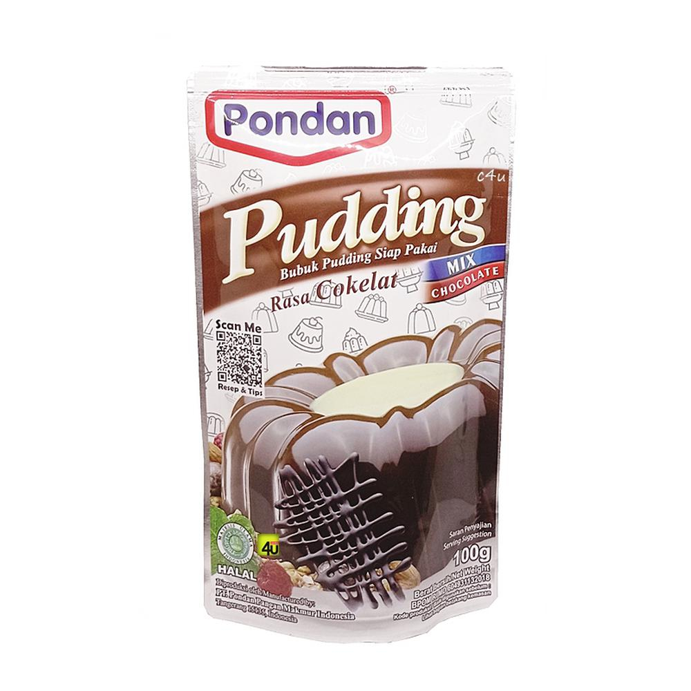 

PONDAN PUDDING COKLAT 100GR POUCH SIMPLE DAN PRAKTIS