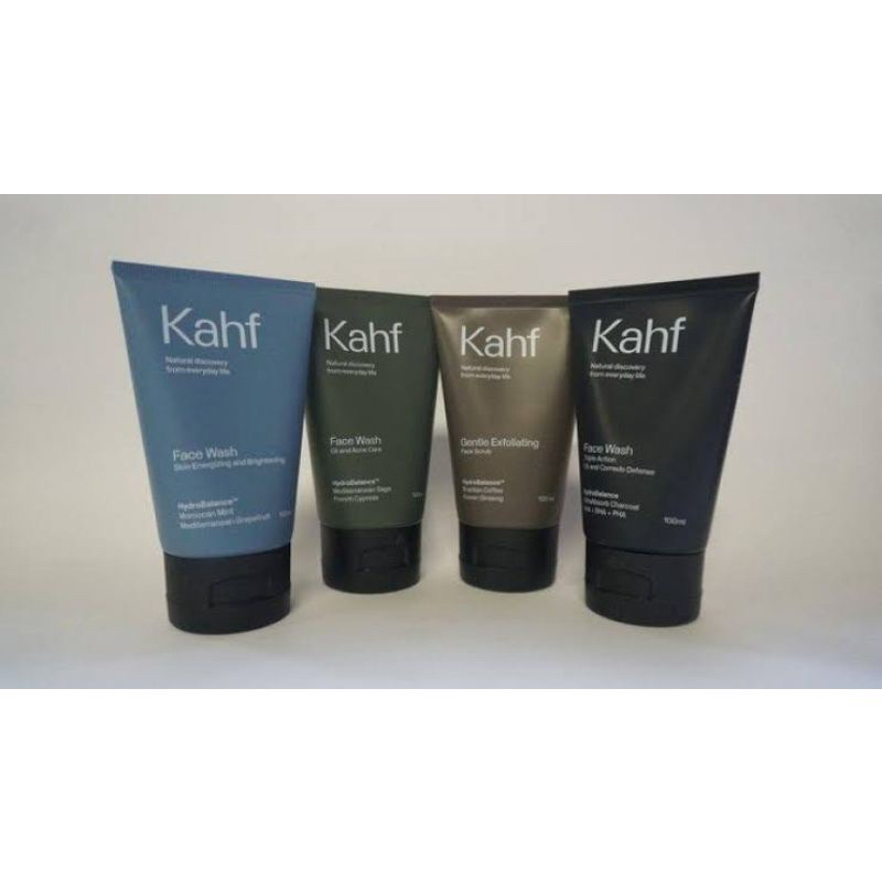 Kahf Face Wash 100ml / Kahf Face Scrub 100ml