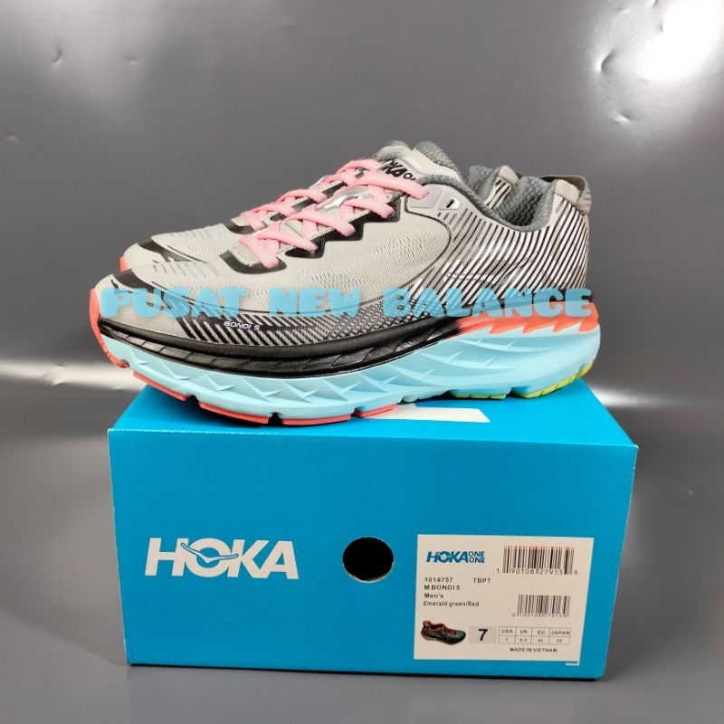 Sepatu Hoka Bondi 5/Hoka Bondi 5 Running Shoes/Sepatu Hoka