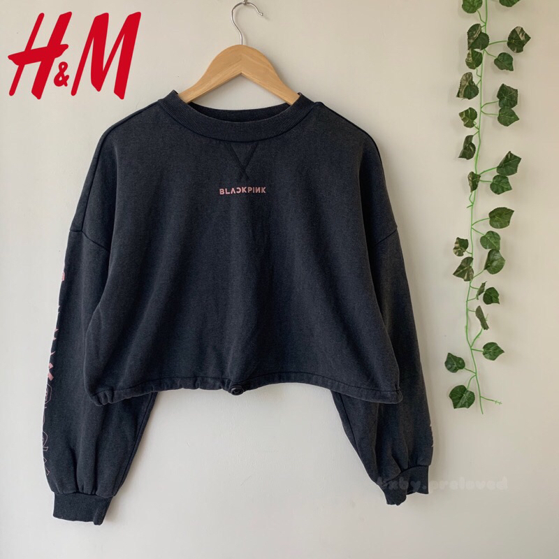 sweatshirt blackpink x hnm