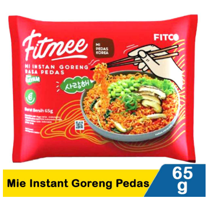 

Fitmee Mie Instant Goreng Pedas 65 gram Mi Bayam Pedas Korea