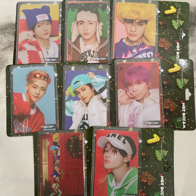 READY STOCK TAPCASH NCT DREAM JAEMIN JENO JISUNG MARK HAECHAN CHENLE RENJUN GRUP