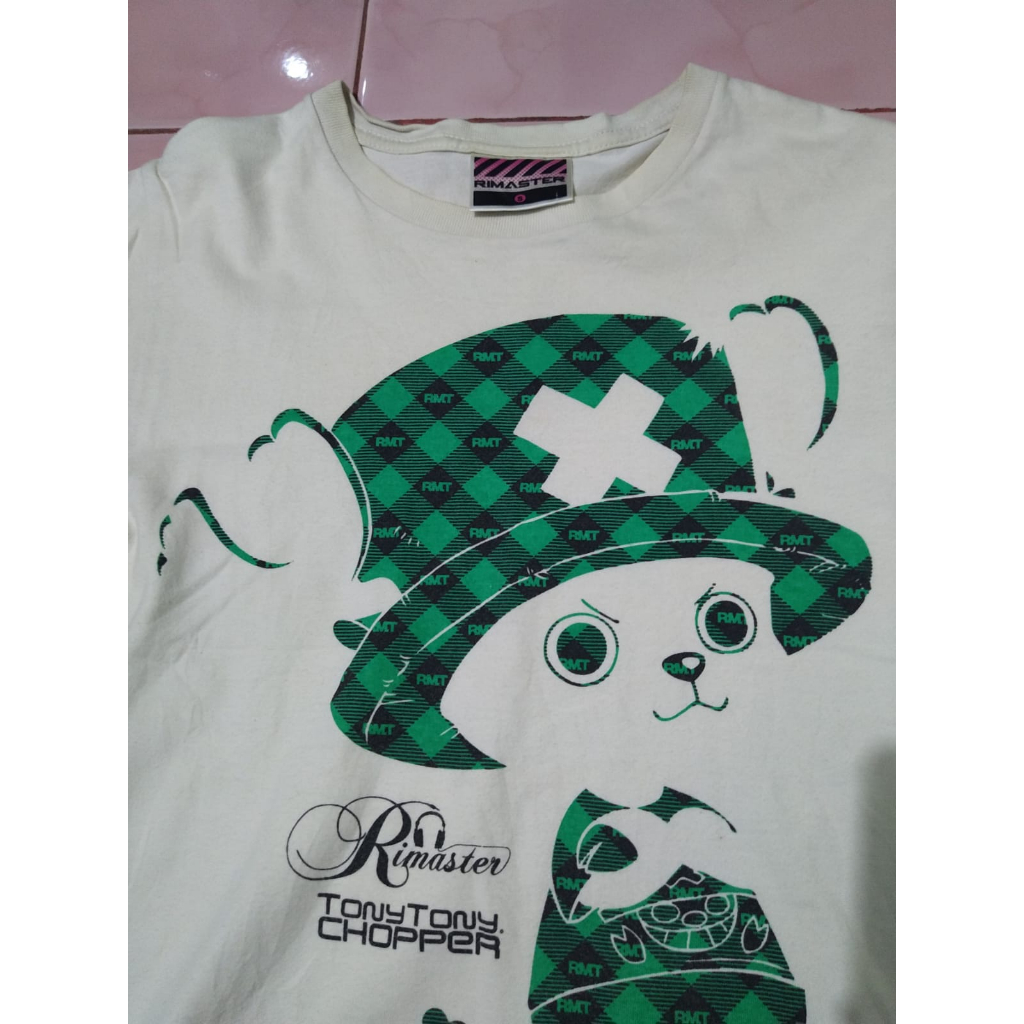 Kaos Rimaster x Chopper One Piece Second