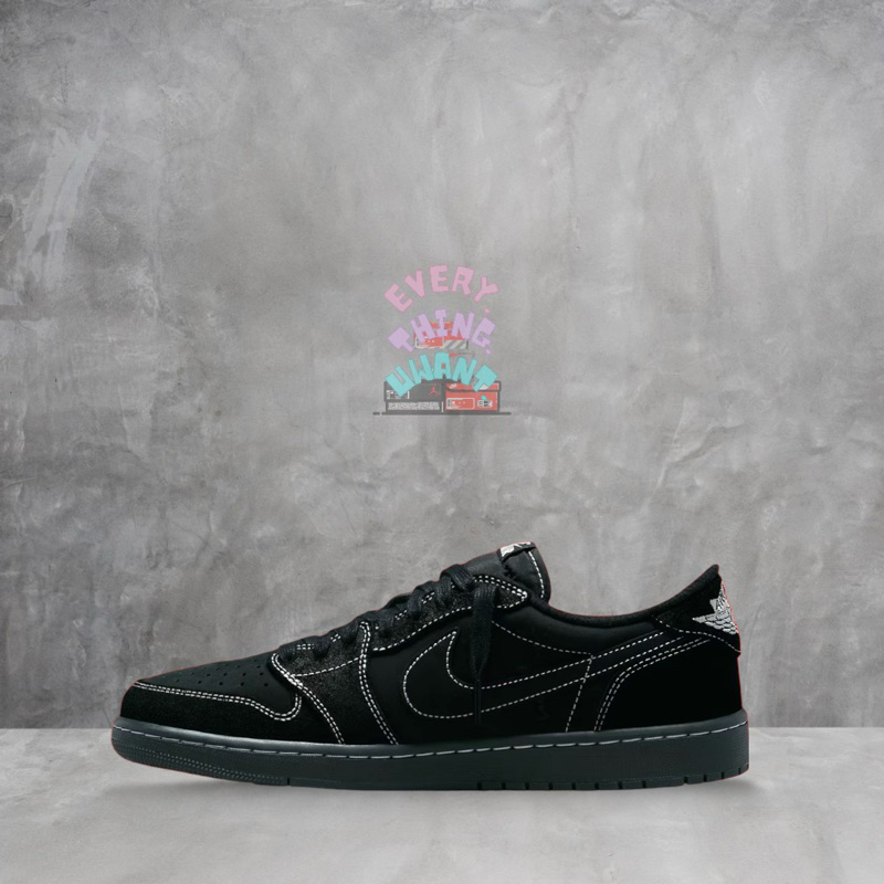 Jordan 1 Low Retro Low OG SP Travis Scott Black Phantom