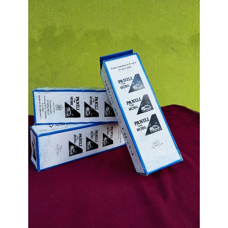 

Panili bubuk Cap Mobil(1 pak isi 100 sachet@1,4g)/Perisa Vanilli/Vanilla