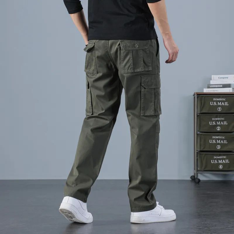 Work Pants - Celana Cargo Panjang Pria Reguler