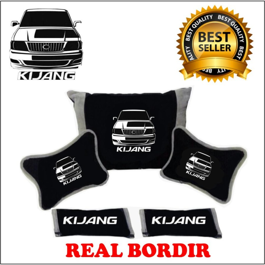 BANTAL MOBIL KIJANG KAPSUL AKSESORIS MOBIL INTERIOR BANTAL SANDARAN JOK