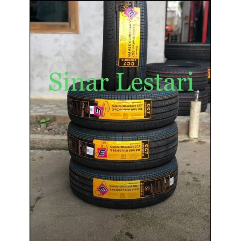 Ban Continental CC7 215 60 R16 95V Ban Mobil Rush, Terios, Camry, Innova, Wuling Dll.