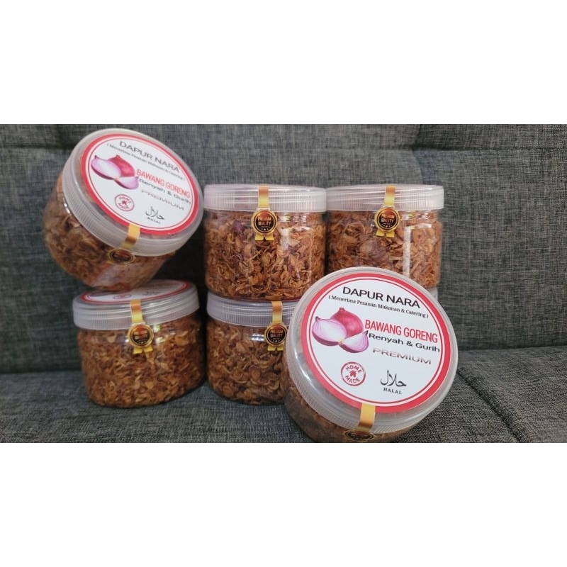 

Bawang Goreng Asli Brebes Super Renyah dan Gurih Tanpa Campuran