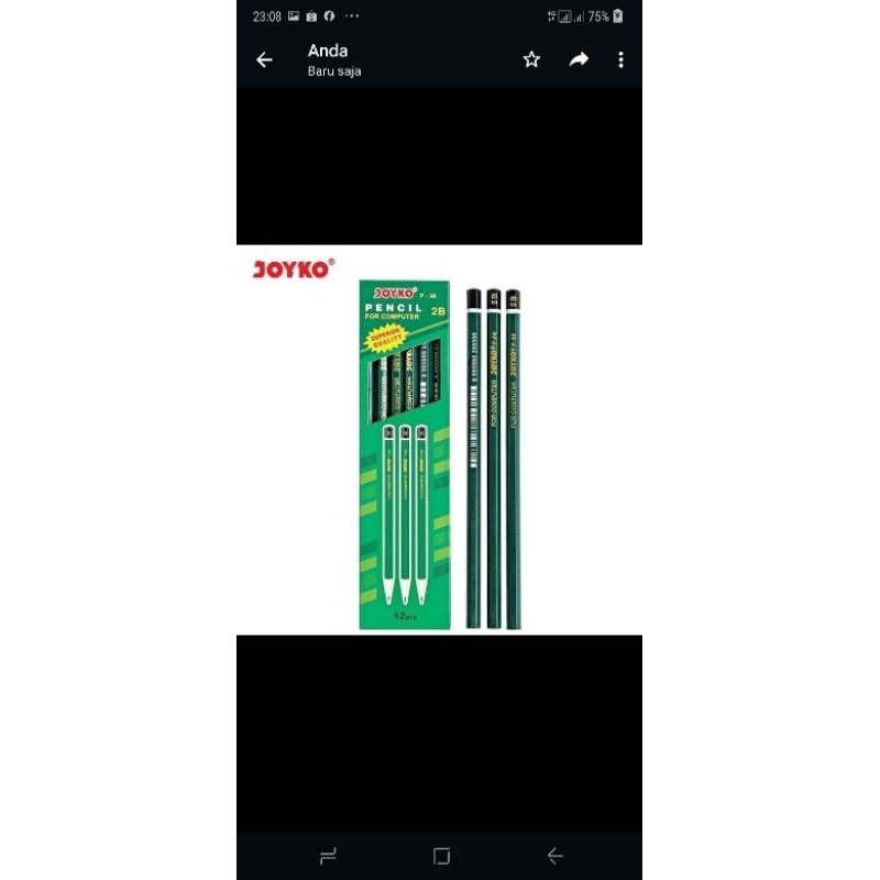 

Joyko pencil 2B